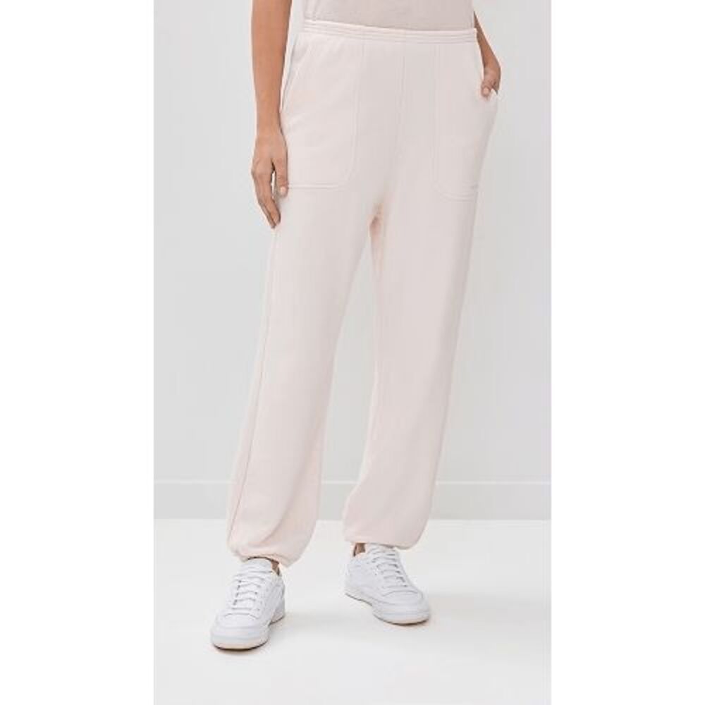 Sablyn Mallow Cream Mason Relaxed Fit Jogger Sweatpants Women's Size Small